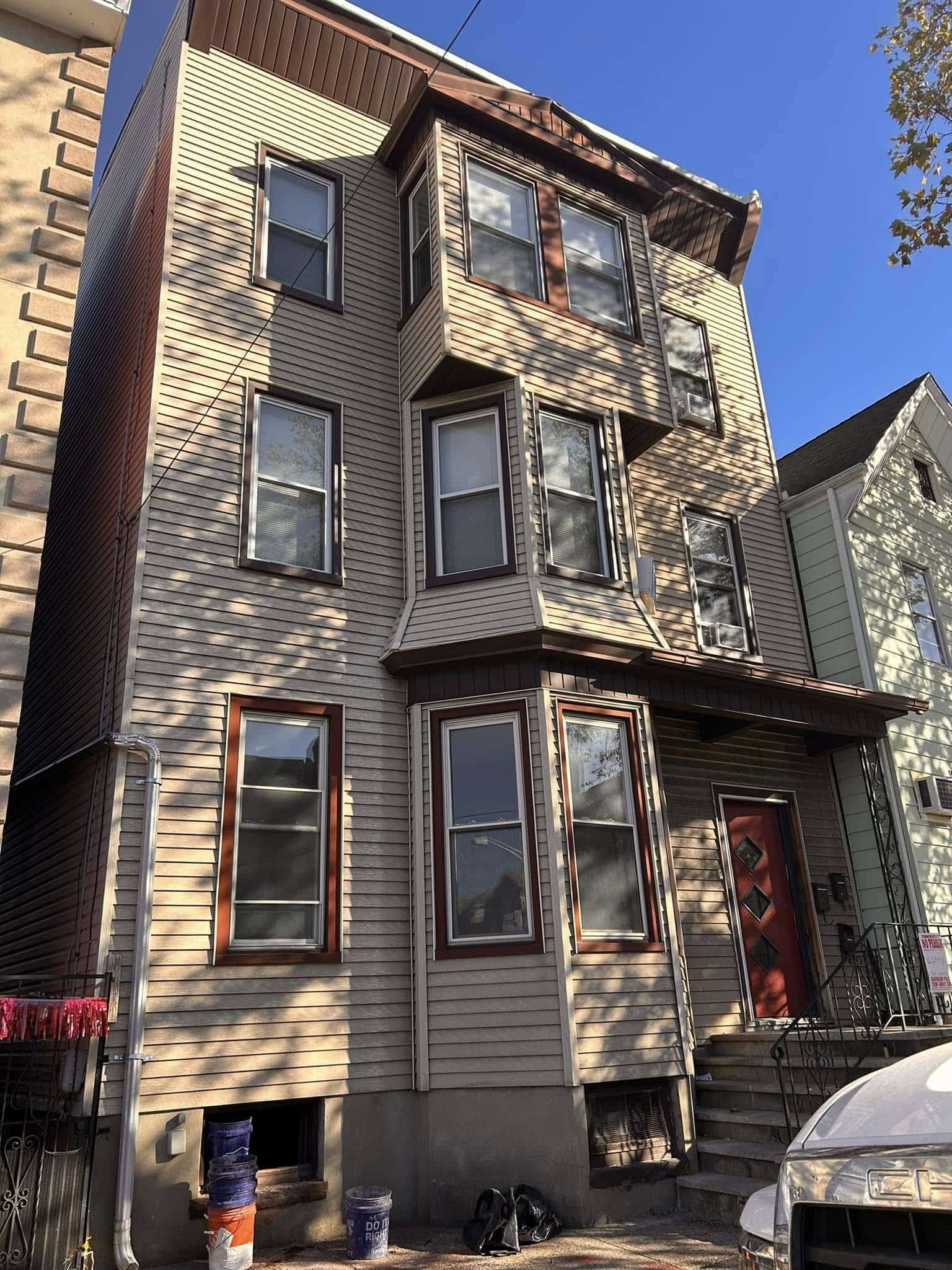 Three-Family Home Foundation Revival – before photo 1