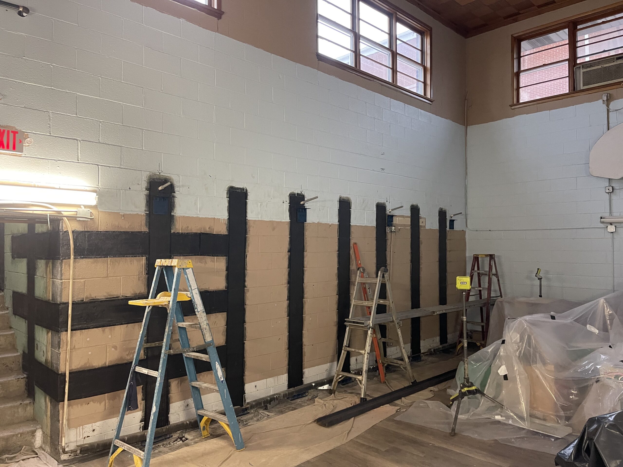 Church Daycare Water Intrusion & Wall Stabilization – completed project