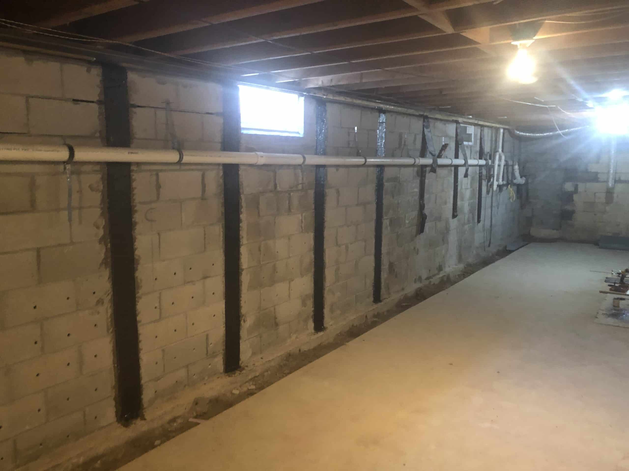 Smith Residence Full Basement Waterproofing – completed project