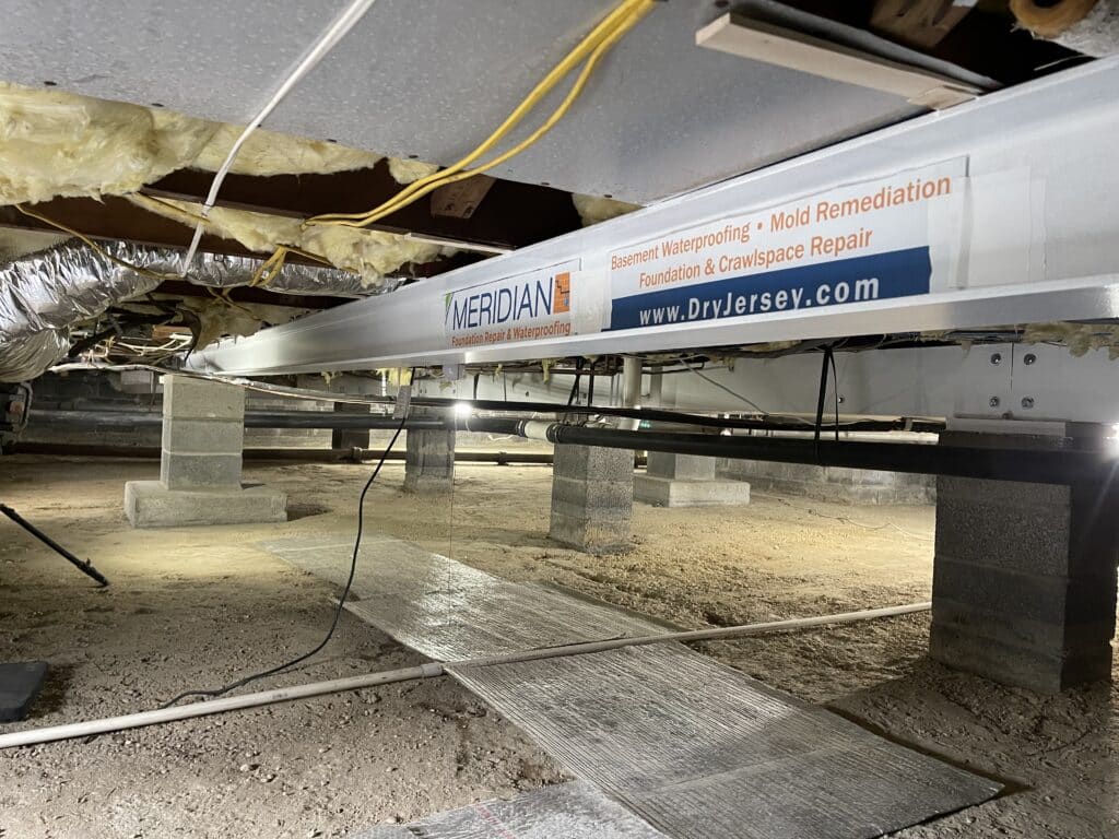 Martinez Crawl Space Encapsulation – before photo 2