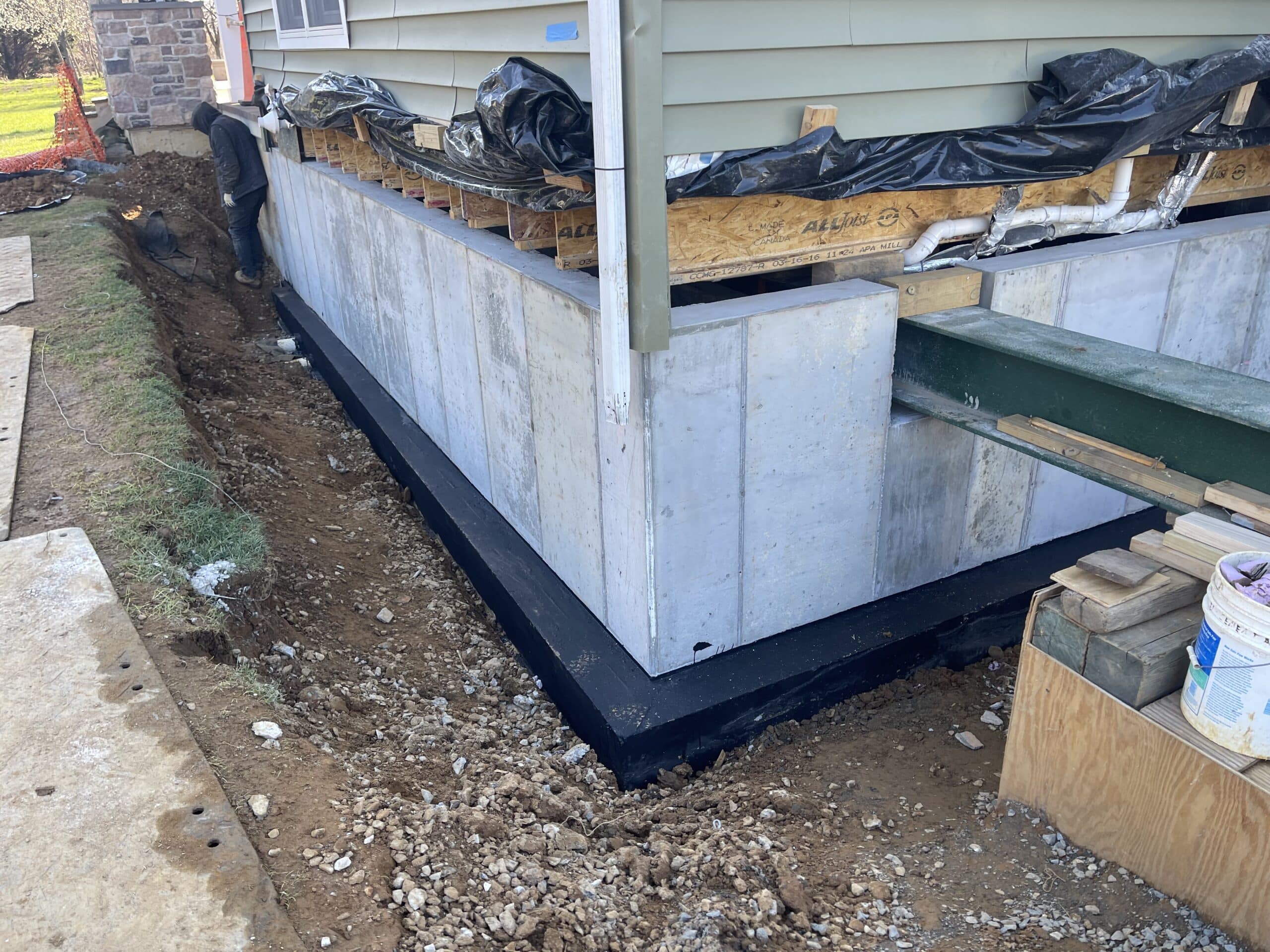 Johnson Home Foundation Stabilization – after photo 2